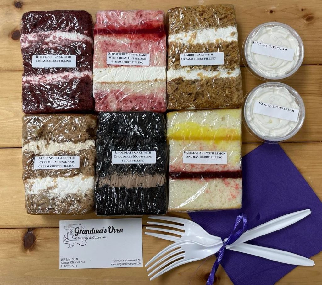Cake Tasting Boxes Grandma s Oven