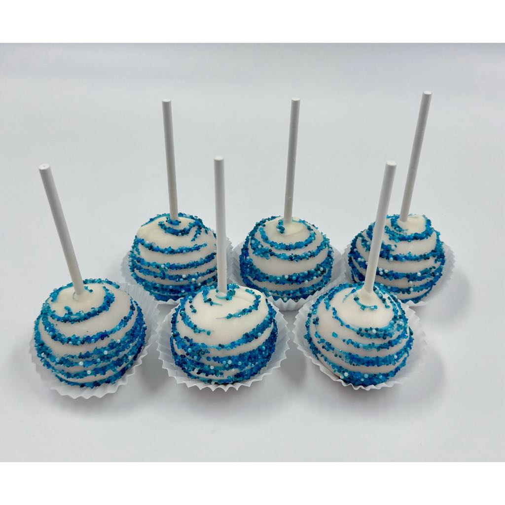 White Dipped Cake Pops